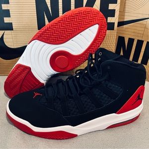Jordan Max Aura Black/Red Size 13 NIB NO LID